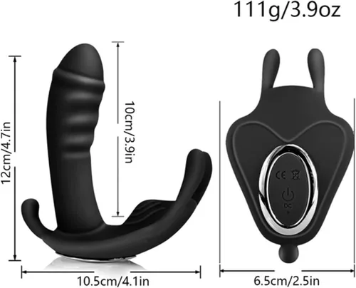 Miniatura 5 de Vibrador de mariposa ponible, vibrador, vibradores, control remoto, juguetes sexuales para mujeres, clítoris rápido orgasmo masturbándose juguetes