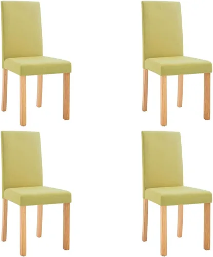 Miniatura 3 de 2-Pack Black Fabric Dining Chairs with Rubber Wood Frame, Modern Farmhouse Accent Chairs for Kitchen Dining Room, Comfortable Upholstered Seats