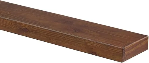 Miniatura 9 de MANTELSDIRECT Dakota - Estante de chimenea de 48 pulgadas, estante de madera de pino construido en caja con 9 pulgadas de profundidad, estante