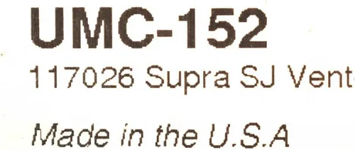 Miniatura 5 de Supra Boat Deck Engine Vent 117026 SJ 6 x 3 3/4 x 1/4 pulgadas