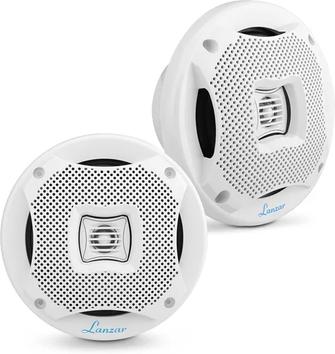 Miniatura 2 de LANZAR Altavoces marinos duales de 6.5 pulgadas + receptor marino estéreo Pyle Bluetooth