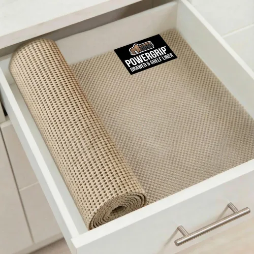 Miniatura 26 de GORILLA GRIP powerGRIP - Forro para cajones y estantes de gabinete, agarre fuerte y resistente, forros no adhesivos para proteger gabinetes