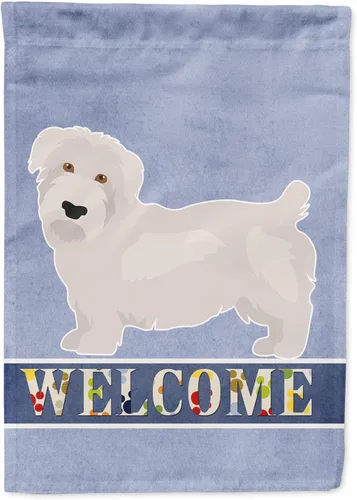 Miniatura 23 de Caroline's Treasures CK3647CHF - Bandera de bienvenida con diseño de bulldog francés, manga grande, para porche, para colgar en la pared, poliéster