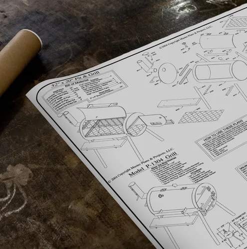 Miniatura 2 de The Trailer Parts Outlet - 1304 - Plan de Pit & Grill - Pasos prácticos con Blueprint
