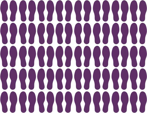 Miniatura 38 de LiteMark Calcomanías de vinilo duraderas con acabado brillante, tamaño mediano de 9 pulgadas, ideal para suelos, techos, paredes y la mayoría