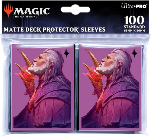 Miniatura 5 de Ultra PRO - Fundas para tarjetas MTG Commander Masters de tamaño estándar de 100 unidades - Gisela, Blade of Goldnight Artwork, acabado mate
