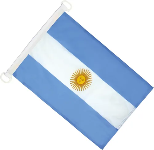 Miniatura 2 de Bandera NÁUTICA de Argentina 18'' x 12'' - Banderas argentinas 30 x 45 cm - Banner 12x18 in para barco - AZ FLAG