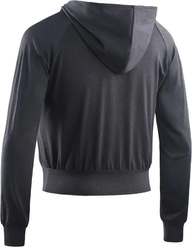 Miniatura 6 de CADMUS Sudadera corta casual de manga larga para mujer sudadera con capucha para correr paquete de 1 o 2