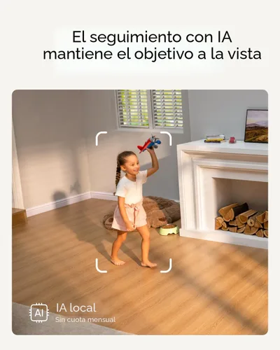 Miniatura 5 de eufy Security Cámara Interior S350, Cámaras Duales, Cámara de Seguridad 4K UHD con Zoom 8×, Cámara 360°, Monitor de Bebé, Cámara para Mascotas