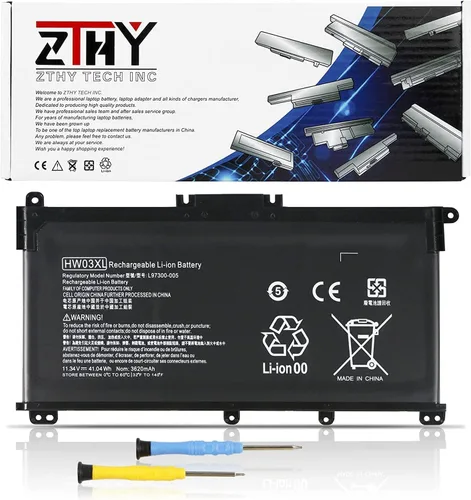 Miniatura 13 de HT03XL - Batería de repuesto para HP Pavilion 15-CS 15-CW 15-CU 15-DA 15-DB 15-DW 15-DY 15T-DA 15T-DB 15T-DQ 15-cu1xxx 15-cw1xxx 15-DA0XXX 15-db1xxx