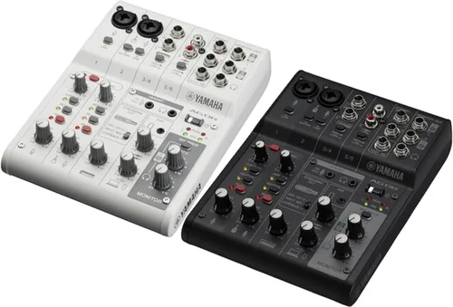 Miniatura 6 de Mezclador/Interfaz USB Yamaha AG06MK2 Negro de 6 canales de transmisión en vivo de audio loopback con paquete de software Steinberg