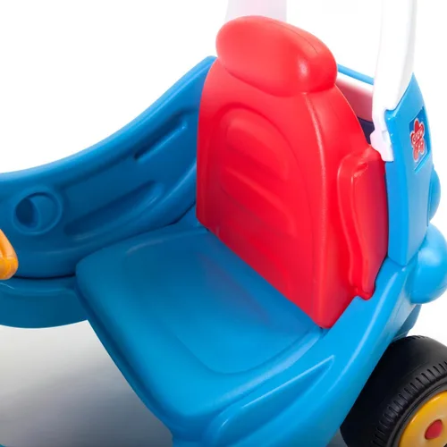 Miniatura 7 de Grow'n Up Mister Coupe - Juguete de paseo para niños de 18 meses, juguete de coche de bebé con ruedas anchas, cuerno de trabajo, almacenamiento