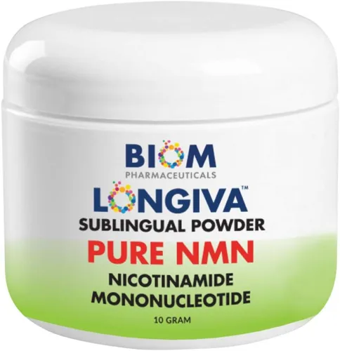 Biom NMN Sublingual Powder. Número de productos incluidos: 1 pieza(s). Mononucleótida de nicotinamida nanotizada avanzada, regeneración