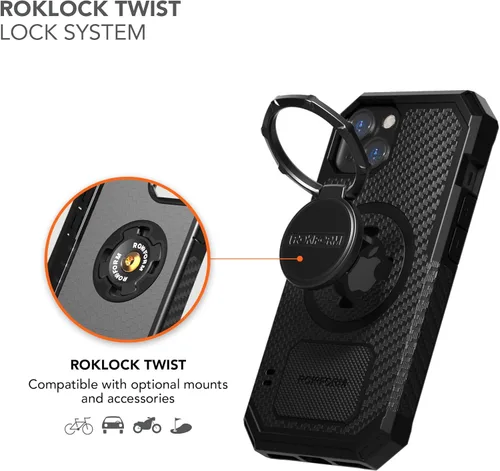 Miniatura 6 de Rokform - Funda para iPhone 13, Serie Resistente, Compatible con Doble Imán Plus MagSafe, Equipo Protector Magnético de Apple, Funda para iPhone