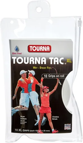 Miniatura 9 de Unique Sports Tourna Tac - 10 unidades de agarre de tenis con sensación pegajosa Azul