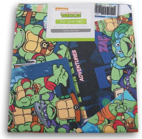 Miniatura 22 de Fat Quarter 100% algodón para manualidades de costura, 18 x 21 pulgadas (8 bits Mario)