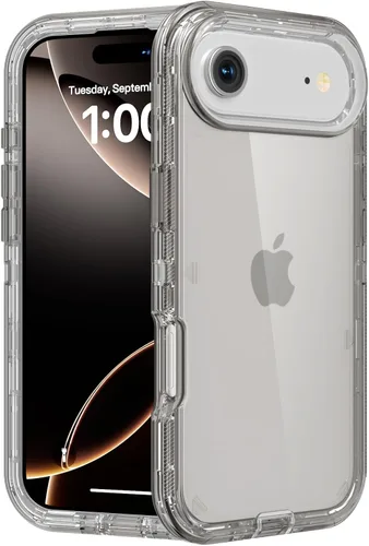 Miniatura 23 de Follaroma para iPhone 11, Funda Resistente a Prueba de Golpes, Protección Anti-Caída, Funda Protectora Transparente de Doble Capa Compatible