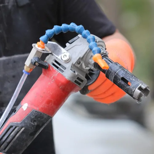 Miniatura 5 de Raizi - Amoladora angular, accesorios de agua, bomba de agua y soporte con protector de fugas