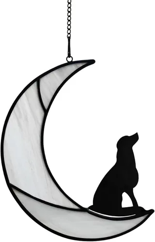 Miniatura 9 de BOXCASA Corgi Dog - Atrapasoles para colgar en la ventana, divertido atrapasoles para colgar en la ventana, regalos para amantes de los perros