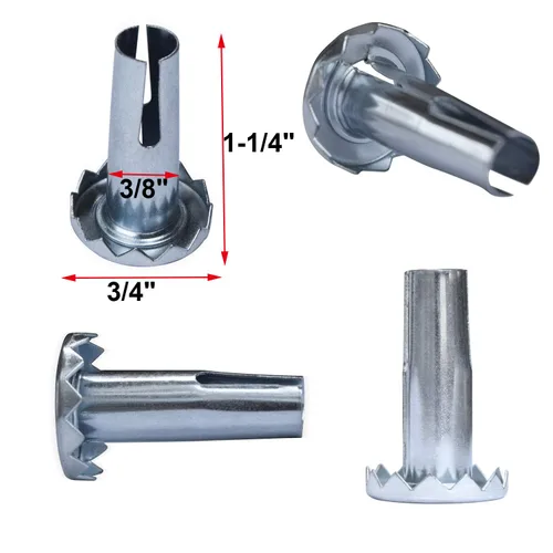 Miniatura 3 de AAGUT Juego de 4 ruedas giratorias de bola de 2 pulgadas con 5/16 pulgadas x 1-1/2 pulgadas (0.315 x 1.496 in) con enchufes de metal de repuesto