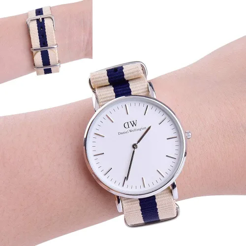 Miniatura 6 de Ritche Correa de nailon balístico militar, 8 paquetes de 0.709in, 0.787in, 0.866in, correa de reloj de nailon de repuesto para hombres y mujeres