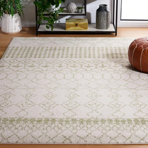 Miniatura 58 de SAFAVIEH Tulum Collection - Alfombra decorativa de 2 x 3 pies, diseño marroquí bohemio envejecido, no desprende pelusa y fácil de limpiar, ideal