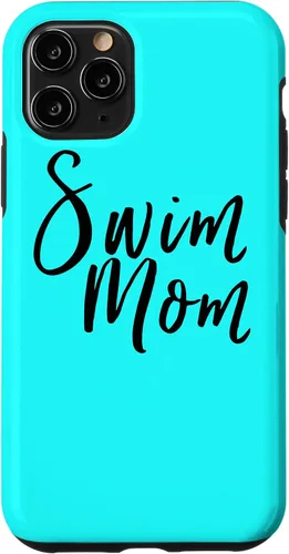 Miniatura 13 de Funda para iPhone XR Natación Mamá Divertida Natación Madre Padres