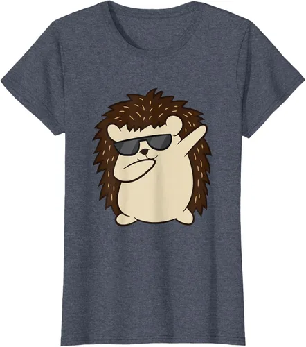 Miniatura 62 de Dabbing Hedgehog Funny Hedgehog Camiseta S