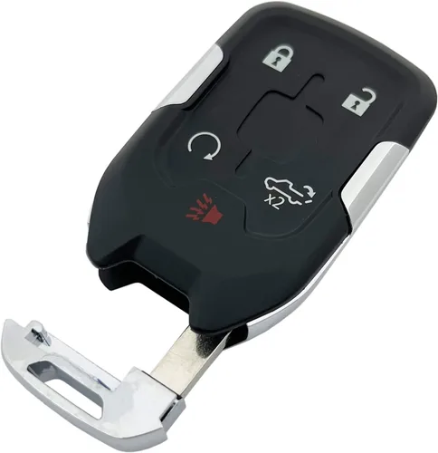 Miniatura 3 de Funda para llave inteligente para Chevy Silverado GMC Sierra 315MHz Entrada sin llave Reemplazo remoto HYQ1AA (con Chip, 5 Botones)