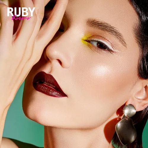 Miniatura 5 de Ruby Kisses Delineador de ojos lápiz, delineador de ojos retráctil, impermeable, maquillaje de ojos a prueba de manchas, alta pigmentación, lápiz