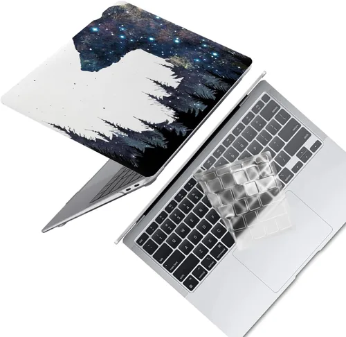 Miniatura 10 de Funda protectora de plástico para MacBook Air de 11 pulgadas 2015-2010 modelo A1465 A1370, funda protectora de plástico para portátil y cubierta