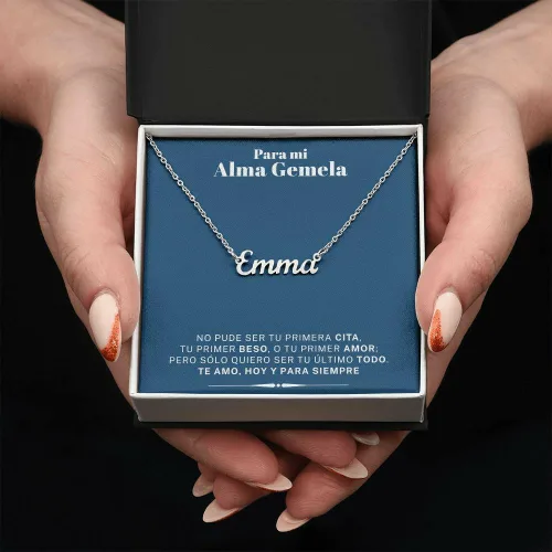 Miniatura 4 de Para El Amor De Mi Vida Cadena - Regalos Para El Dia De La Madre Personalizadas, Regalos Personalizados Para Hija, To My Smokin Hot Doe Deer
