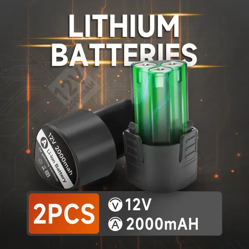 Miniatura 3 de Pulidor de búfer inalámbrico para automóvil con 2 baterías de 2.0 Ah, (5 pulgadas/6 pulgadas), kit de pulidor de búfer portátil de 8 velocidades