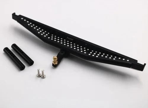 Miniatura 7 de KYX Parachoques trasero de aleación de carreras para 1/10 RC Crawler TRX-4