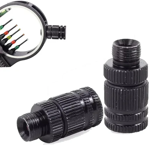 Miniatura 10 de Luz de Mira de Arco Deportivo - Compuesto 3/8-32 Batería LED Luz de Mira de Arco de Fibra Óptica Hilo Universal