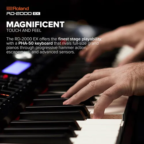 Miniatura 3 de Roland Piano digital para escenario Premium RD-2000 EX