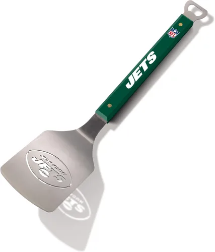 Miniatura 24 de YouTheFan NFL Sportula (espátula) de acero inoxidable de 18 pulgadas con abrebotellas