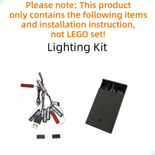 Miniatura 3 de GEAMENT Kit de luces LED compatible con Lego BMW M 1000 RR - Juego de iluminación para modelo de construcción Technic 42130
