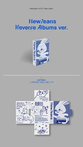 Miniatura 2 de Dreamus [Álbum WEVERSE] NewJeans - 1er EP 'New Jeans