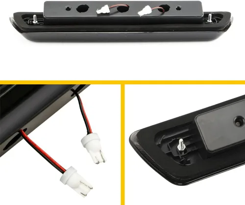 Miniatura 7 de 3ª luz de freno negra ahumada, compatible con Ford F150 2009-2014 (no para modelos Raptor)