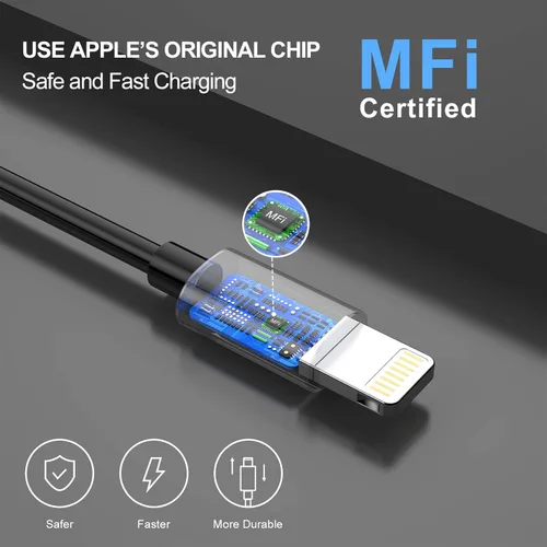 Miniatura 4 de Cargador rápido USB C de 35 W para automóvil [certificado Apple MFi] para iPhone 14 Pro/14 Pro Max/14 Plus, iPhone 13/12/11/Mini/XS/XR/8/SE, iPad