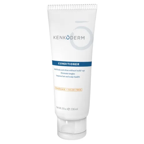 Kenkoderm Acondicionador para cabello y piel sensibles con 3 por ciento de ácido salicílico, hidratante profundo anticaspa para alivio de picazón o