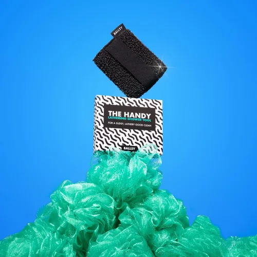 Miniatura 4 de Ballsy Práctica herramienta de ducha - Esponja para generar espuma extra, con diseño exfoliante suave