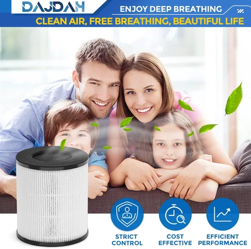Miniatura 7 de CL-6070A - Filtro compatible con BEABA Nursery y Tenergy Renair TAP01 y Cool-Living CL-6070A y Tredy TD-1300 Purificador de aire con filtro H13 True