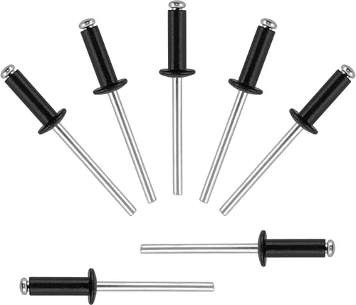 Miniatura 21 de ALLCLEAN 50 piezas de remaches ciegos profesionales de acero inoxidable de 1/4" x 1/2", remaches POP de 6,4 x 12 mm, agarre y mandril de acero
