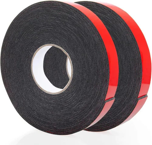 Miniatura 9 de Cinta adhesiva de espuma de doble cara 0.39 pulgadas x 5 metros, cinta adhesiva resistente para montaje, tiras adhesivas fuertes impermeables