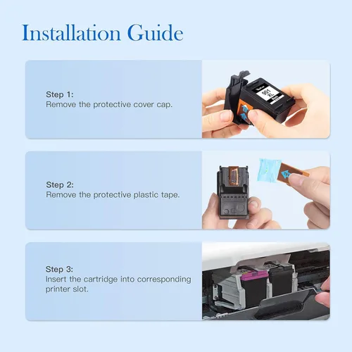 Miniatura 8 de Valuetoner Cartucho de tinta remanufacturado de repuesto para cartuchos de tinta HP 901 901XL compatible con impresora HP Officejet 4500 G510a J4524