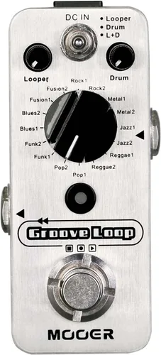 Miniatura 13 de MOOER Pedal de micro guitarra audiófilo amplificador de auriculares analógico, acceso a circuitos de efectos, búfer/impulso limpio para guitarra