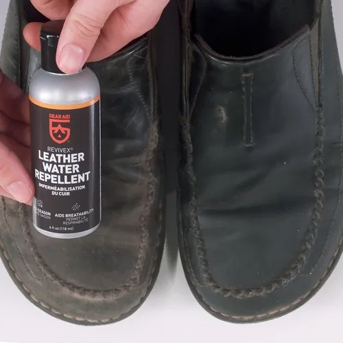Miniatura 4 de GEAR AID Revivex - Kit de acondicionamiento de cuero para zapatos y botas, restaura tus tenis, botas de trabajo y senderismo, incluye jabón