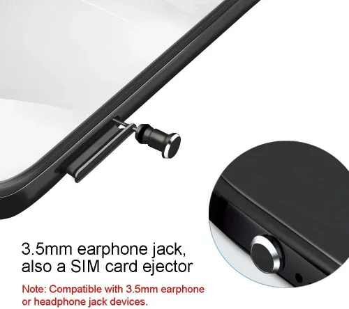 Miniatura 4 de Tapones antipolvo USB C tipo C para puerto de carga, 4 unidades con 2 protectores de cable en espiral compatibles con iPhone 17/16/15 Plus Pro Max